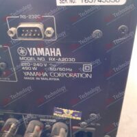 Repair YAMAHA RX-A2030 Yamaha received Y057453SU in Malaysia, Singapore, Thailand, Indonesia