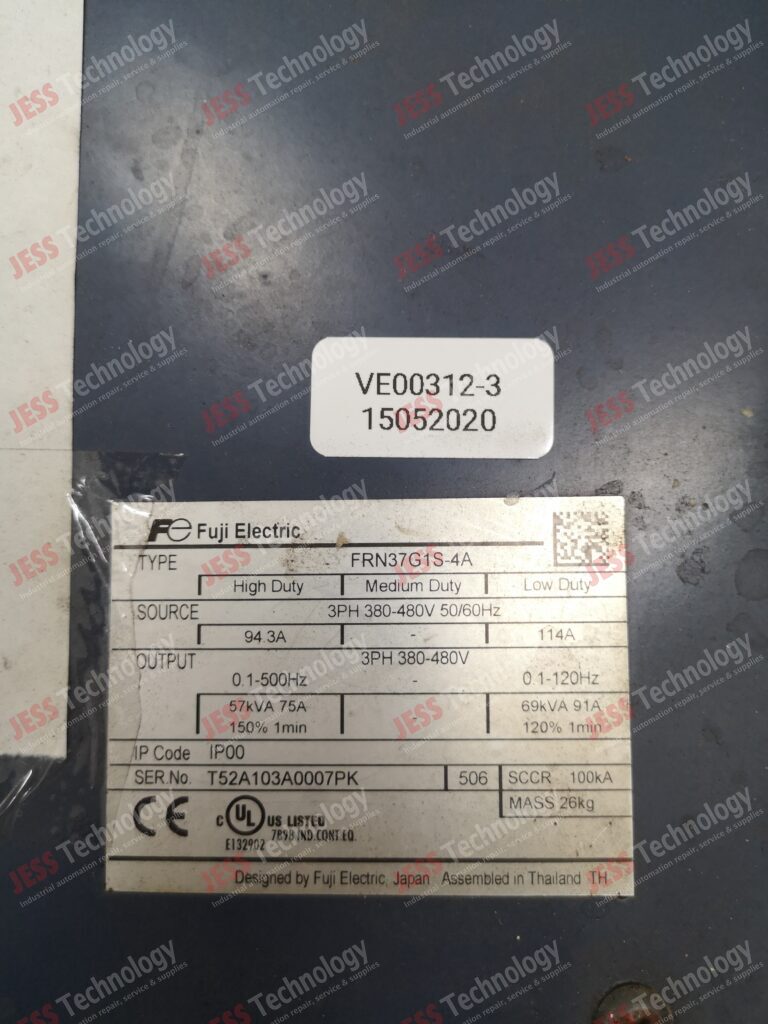 Image #3 of Repair FUJI FRN37G1S-4A Fuji frenic-mega T52A103A0007PL in Malaysia, Singapore, Thailand, Indonesia