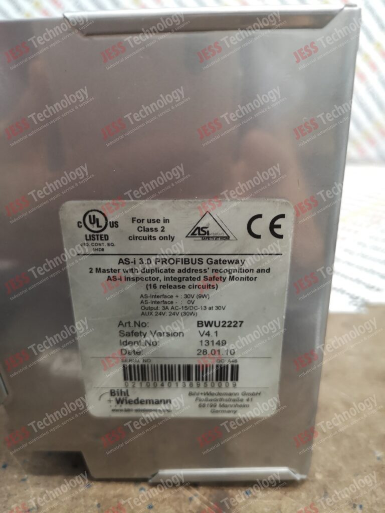 Image #3 of Repair BIHL WIEDEMAN BWU2227 As-i profibus gateway 0210040138950009 in Malaysia, Singapore, Thailand, Indonesia