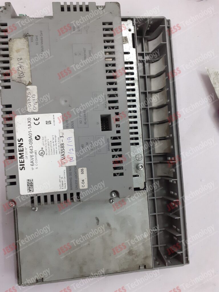 Image #3 of Repair SIEMENS 6AV6643-0BA01-1AX0 Sienens simatic panel C-COH73483 in Malaysia, Singapore, Thailand, Indonesia