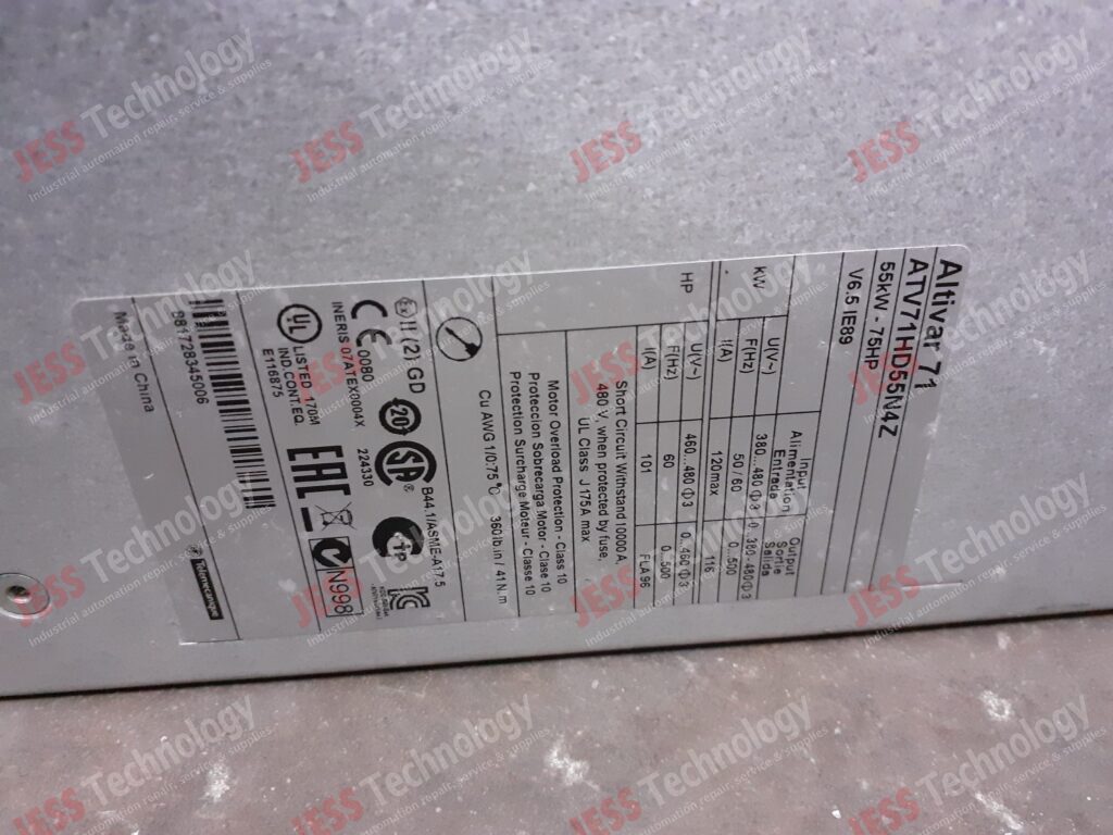 Image #3 of Repair SCHNEIDER ELECTRIC ATV71HD55N4Z Schneider inverter 881728345006 in Malaysia, Singapore, Thailand, Indonesia
