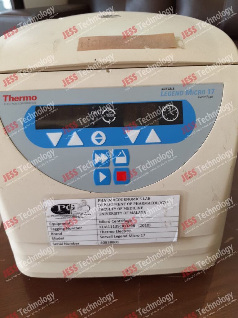 Image #4 of Repair THERMOFISHER SORVALL LEGEND MICRO 17 THERMAL MICRO CENTRIFUGE 40838801 in Malaysia, Singapore, Thailand, Indonesia