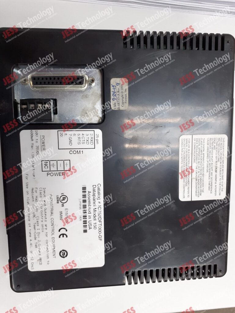 Image #3 of Repair GE FANUC IC752DFT000-GF Panel L219195 1426 in Malaysia, Singapore, Thailand, Indonesia