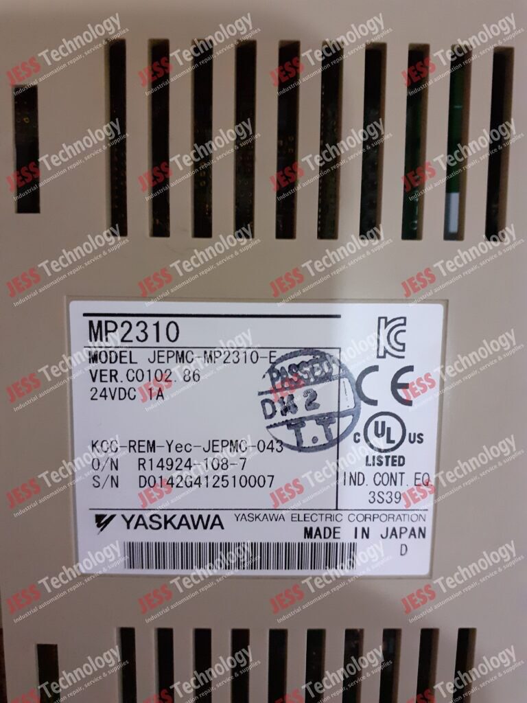 Image #3 of Repair YASKAWA JEPMC-MP2310-E Yaskawa Servopack Model No : JEPMC-MP2310-E Serial No : D0142G412510007 D0142G412510007 in Malaysia, Singapore, Thailand, Indonesia