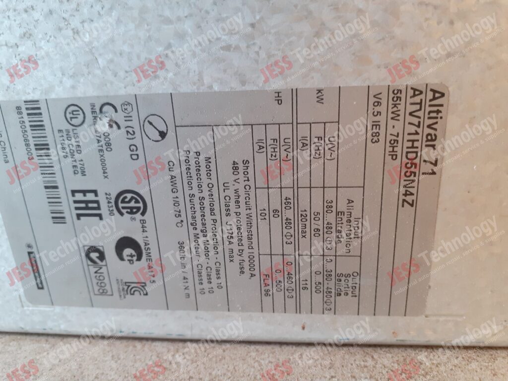 Image #3 of Repair SCHNEIDER ELECTRIC ATV71HD55N4Z Schneider altivar inverter 881505068003 in Malaysia, Singapore, Thailand, Indonesia