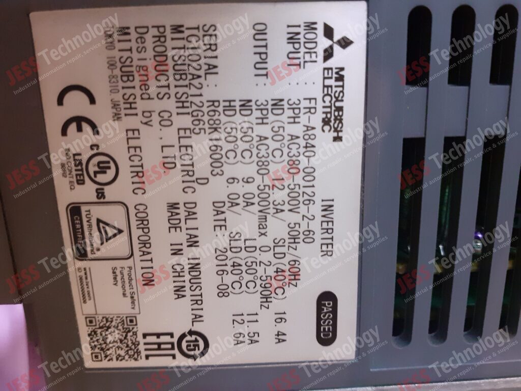 Image #3 of Repair MITSUBISHI FR-A840-00126-2-60 Mitsubishi inverter R68K16003 in Malaysia, Singapore, Thailand, Indonesia