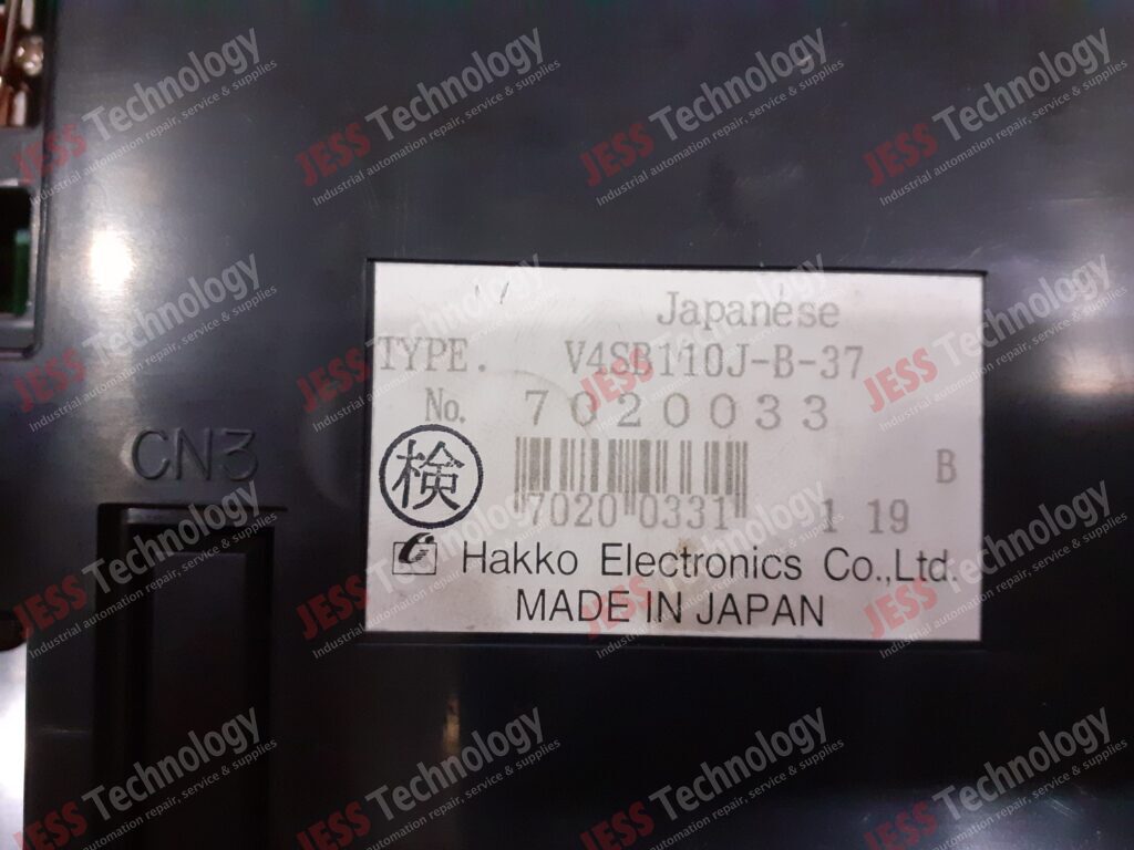 Image #3 of Repair HAKKO V4SB110J-B-37 HAKKO TOUCH PANEL MODEL NO : V4SB110J-B-37 SERIAL NO : 70200331 70200331 in Malaysia, Singapore, Thailand, Indonesia