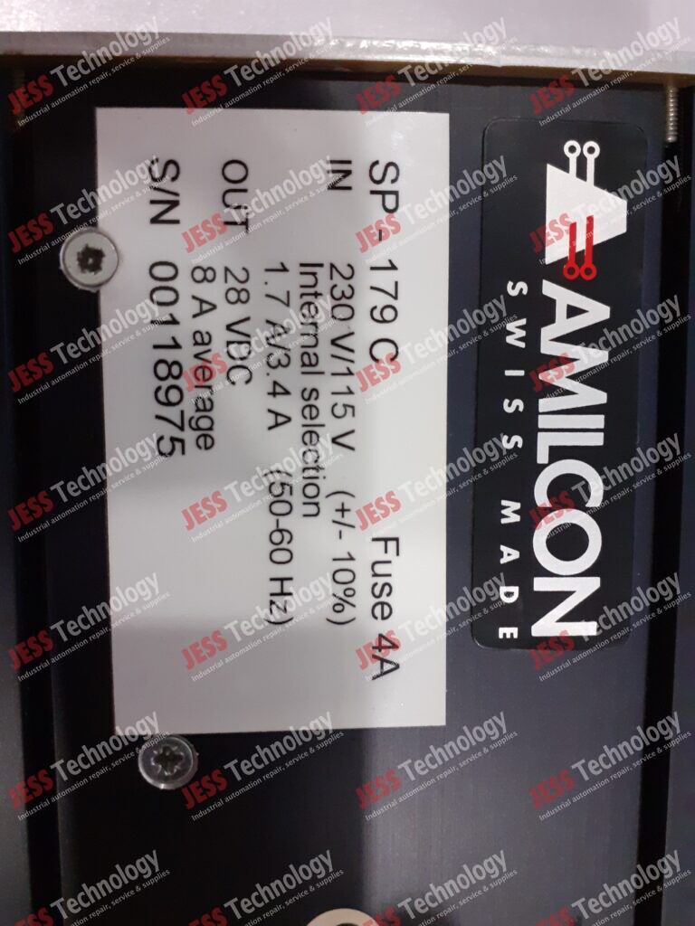 Image #3 of Repair AMILCON SP-179C AMILSON SP-179C POWER SUPPLY MODEL NO : SP-179C SERIAL NO : 00118975 00118975 in Malaysia, Singapore, Thailand, Indonesia