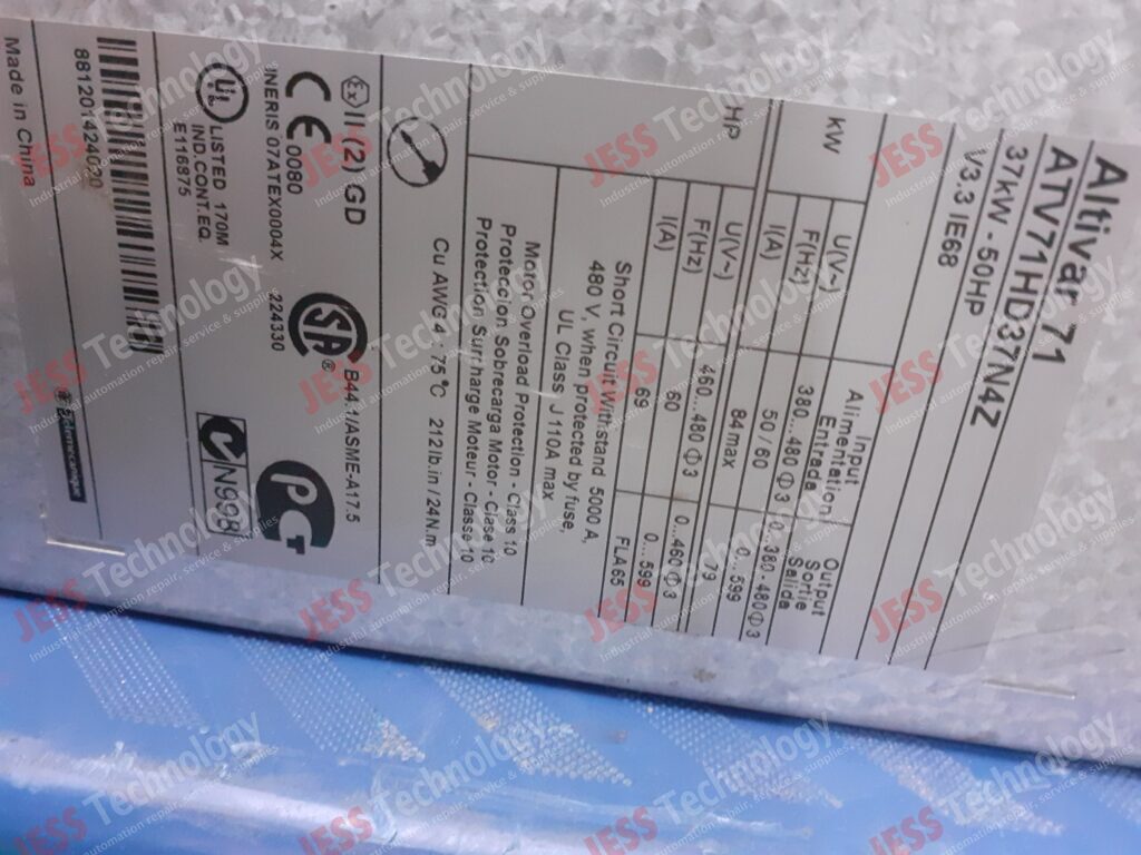 Image #3 of Repair SCHNEIDER ATV71HD37N4Z Schneider inverter 881201424020 in Malaysia, Singapore, Thailand, Indonesia