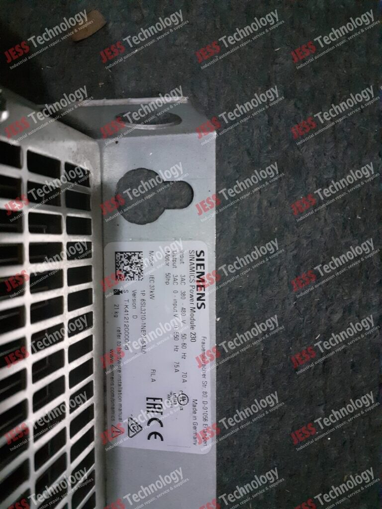 Image #3 of Repair SIEMENS 6SL3210-1NE27-5AL0 Brand: Siemens Sinamics Inverter Power Module 230 Model: 1P 6SL3210-1NE27-5AL0 SN: T-K41212000006 T-K41212000006 in Malaysia, Singapore, Thailand, Indonesia