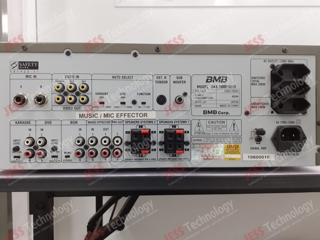 Image #3 of Repair BMB DAX-1000(SE)II Amplifier 10600010 in Malaysia, Singapore, Thailand, Indonesia