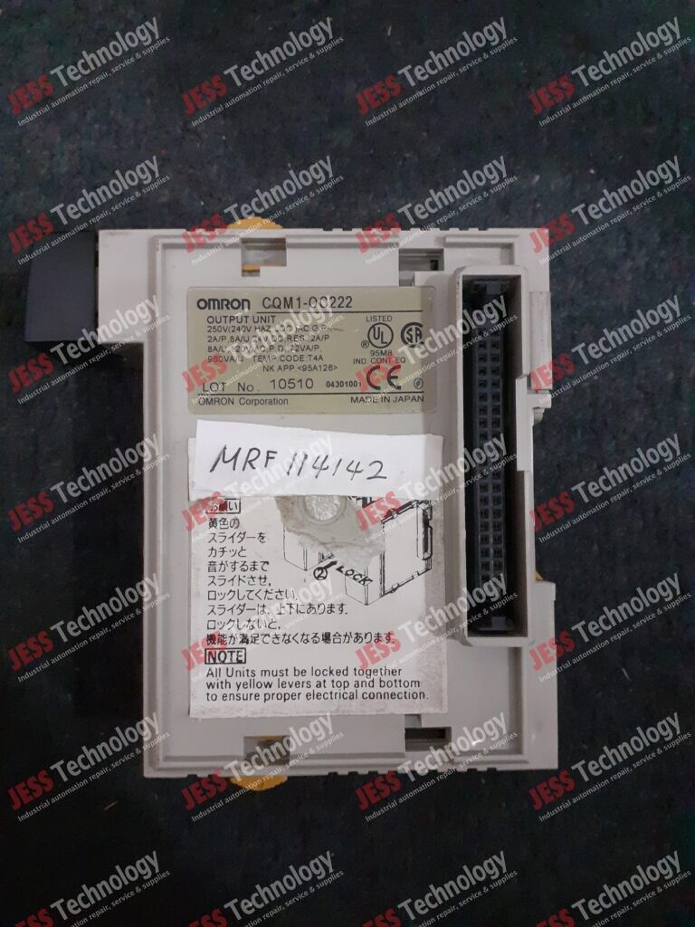 Image #4 of Repair OMRON CQM1-OC222 Brand: OMRON PLC Model: CQM1-OC222 SN: 10510 04301001 Int PR: 0030008450 10510 04301001 in Malaysia, Singapore, Thailand, Indonesia