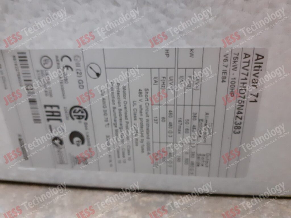 Image #3 of Repair ALTIVAR 71 ATV71HD75N4Z383 Schneider inverter 75KW 881622769003 in Malaysia, Singapore, Thailand, Indonesia