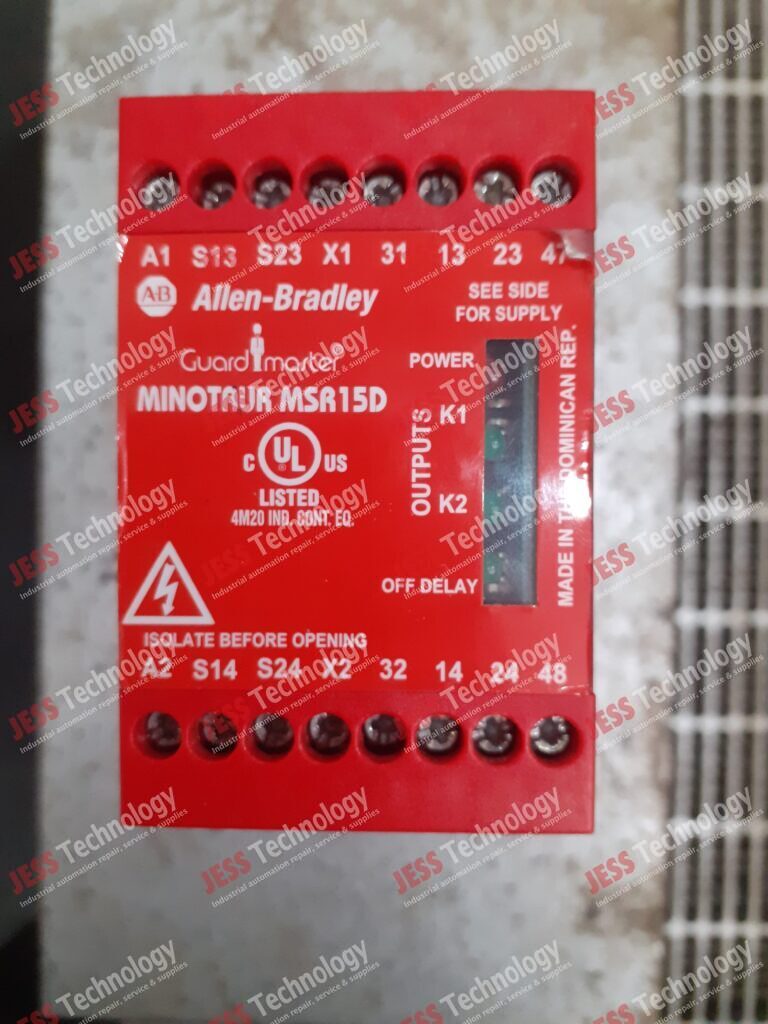 Image #4 of Repair ALLEN BRADLEY 440R-M23048 A Brand: Allen Bradley AC/DC Safety Relay Model: 440R-M23048 A SN: 13514994572812 13514994572812 in Malaysia, Singapore, Thailand, Indonesia