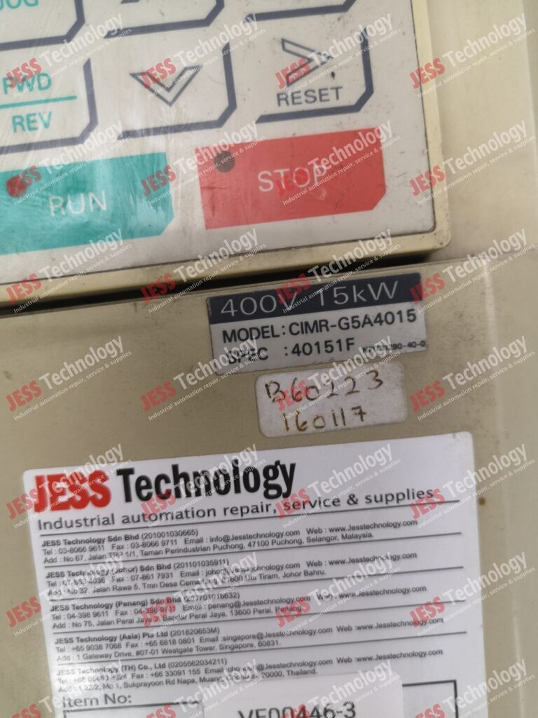 Image #3 of Repair YASKAWA CIMR-G5A4015 Yaskawa varispeed 616G5 - in Malaysia, Singapore, Thailand, Indonesia