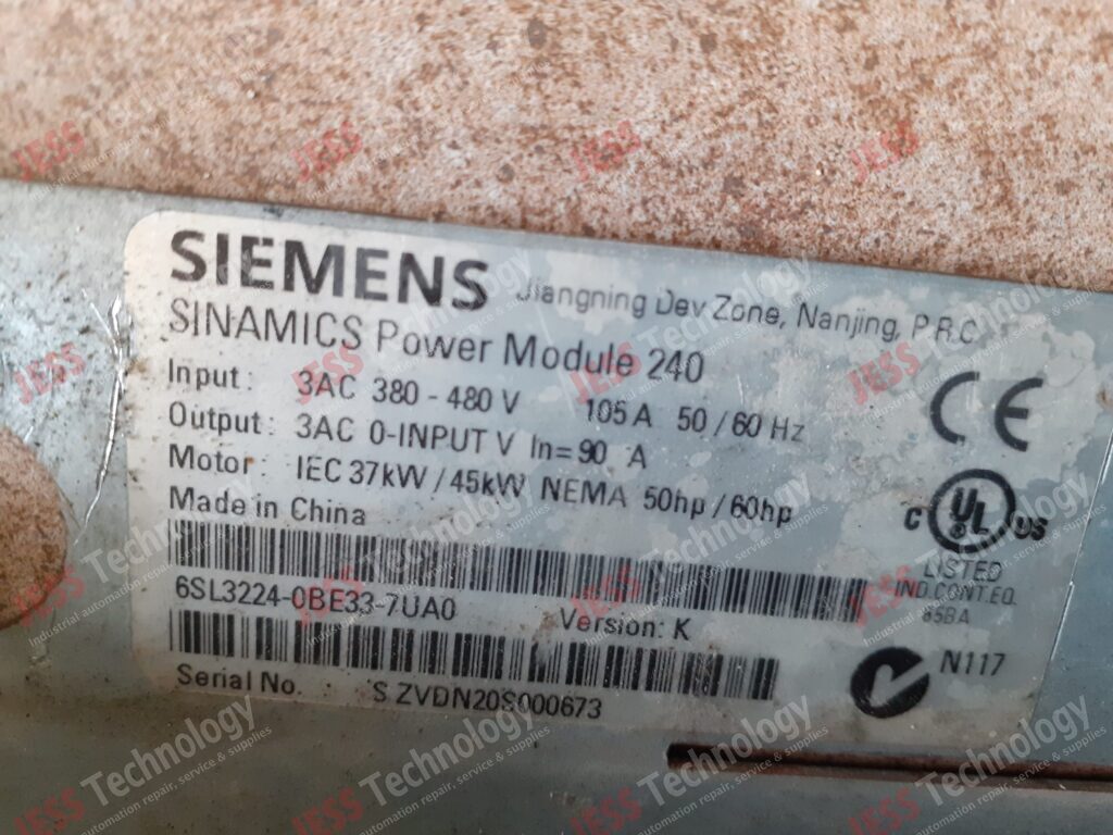 Image #3 of Repair SIEMENS (INVERTER) Sinamic power module 240 Siemens sinamic SZVDN20S00673 in Malaysia, Singapore, Thailand, Indonesia