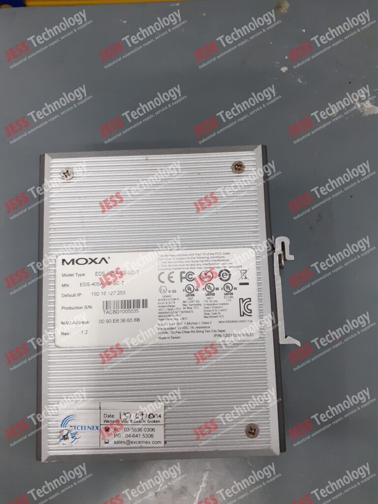 Image #4 of Repair MOXA EDS-405A-SS-SC-T Moxa ethernet TACBD1005035 in Malaysia, Singapore, Thailand, Indonesia