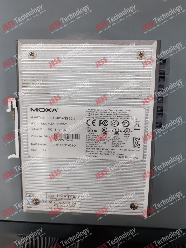 Image #4 of Repair MOXA EDS-405A-SS-SC-T Moxa ethernet TACBD1005037 in Malaysia, Singapore, Thailand, Indonesia