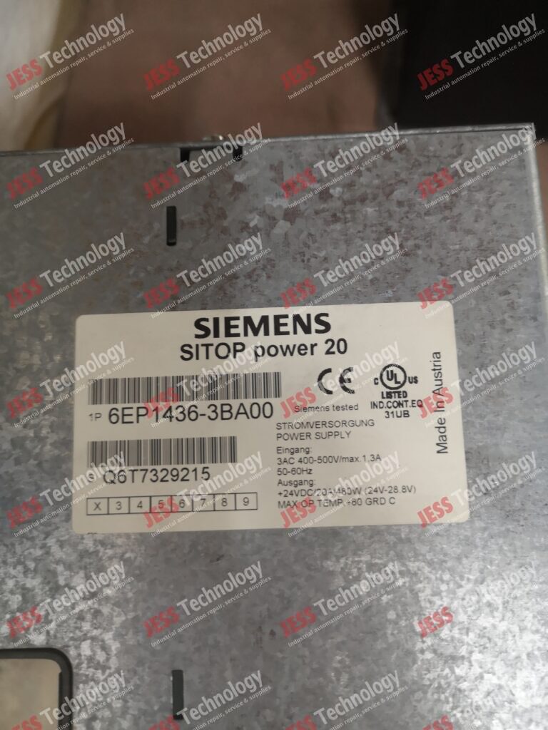 Image #3 of Repair SIEMENS 6EP1436-3BA00 Siemens sitop power 20 Q6T7329215 in Malaysia, Singapore, Thailand, Indonesia