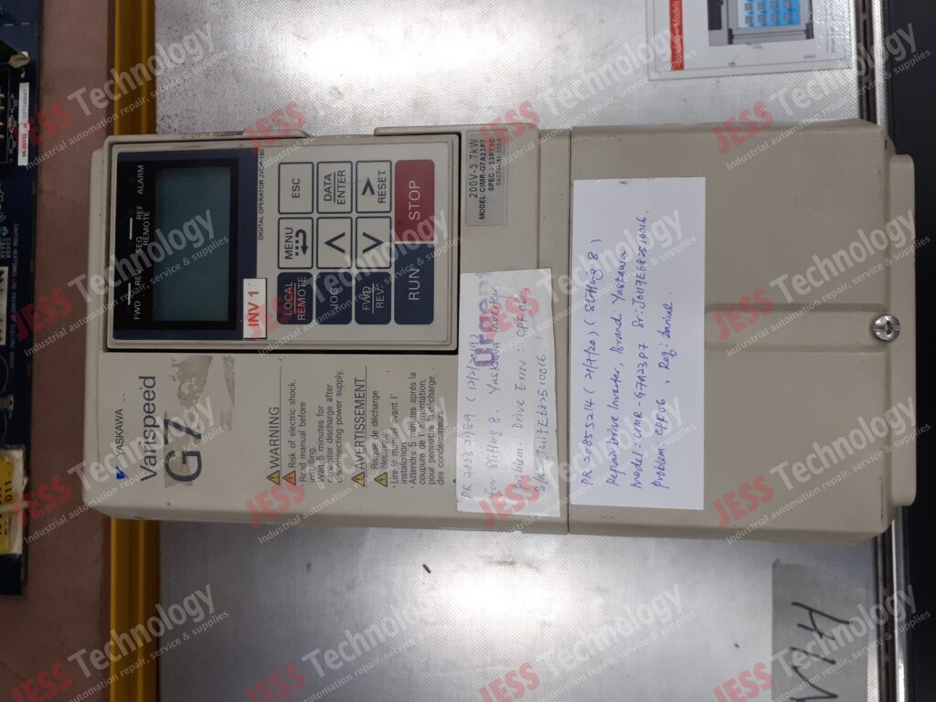 Image #4 of Repair YASKAWA CIMR-G7A23P7 Varispeed J0117E682510016 in Malaysia, Singapore, Thailand, Indonesia