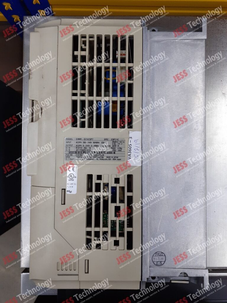 Image #3 of Repair YASKAWA CIMR-G7A23P7 Varispeed J0117E682510016 in Malaysia, Singapore, Thailand, Indonesia
