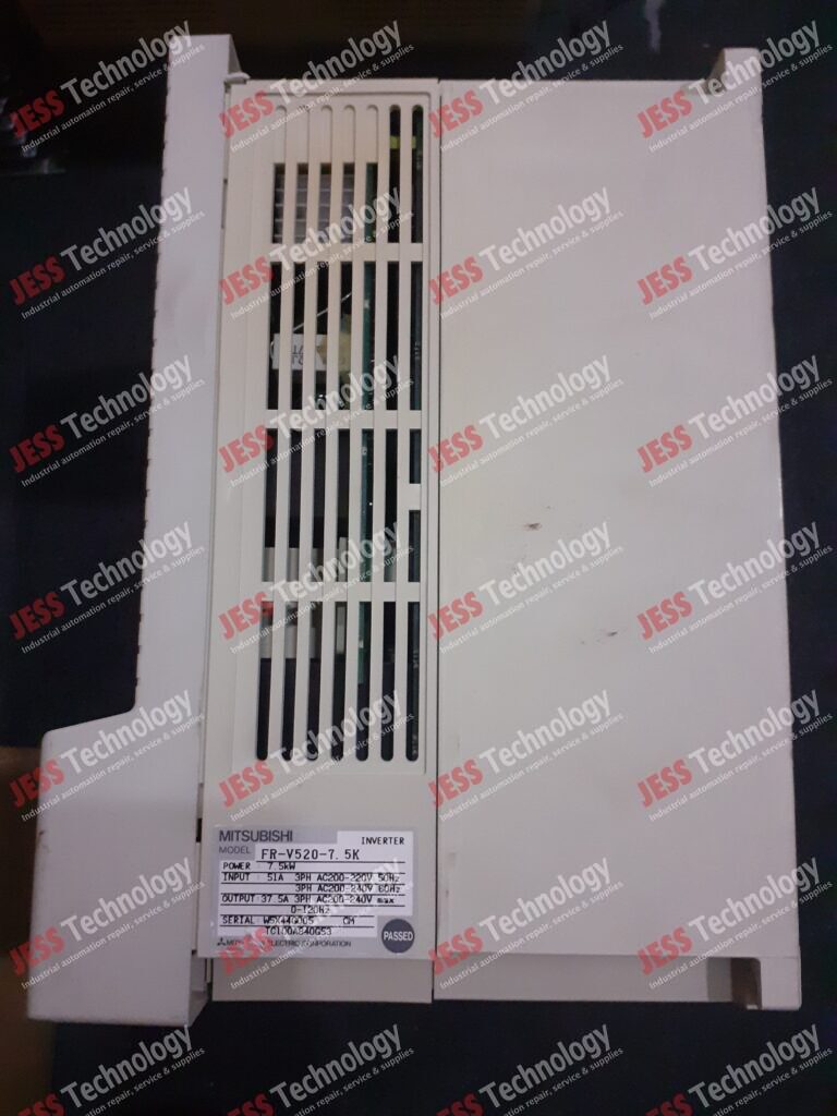 Image #3 of Repair MITSUBISHI FR-V520-7.5K Brand: Mitsibushi Inverter Model: FR-V520-7.5K SN: WSX44GA005 WSX44GA005 in Malaysia, Singapore, Thailand, Indonesia