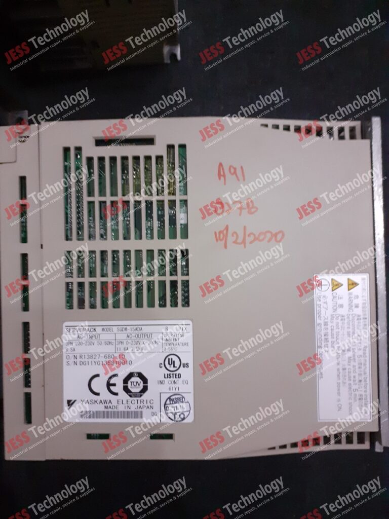 Image #3 of Repair YASKAWA SGDM-15ADA Brand: Yaskawa Servopack Model: SGDM-15ADA SN: DG11YG135810010 DG11YG135810010 in Malaysia, Singapore, Thailand, Indonesia