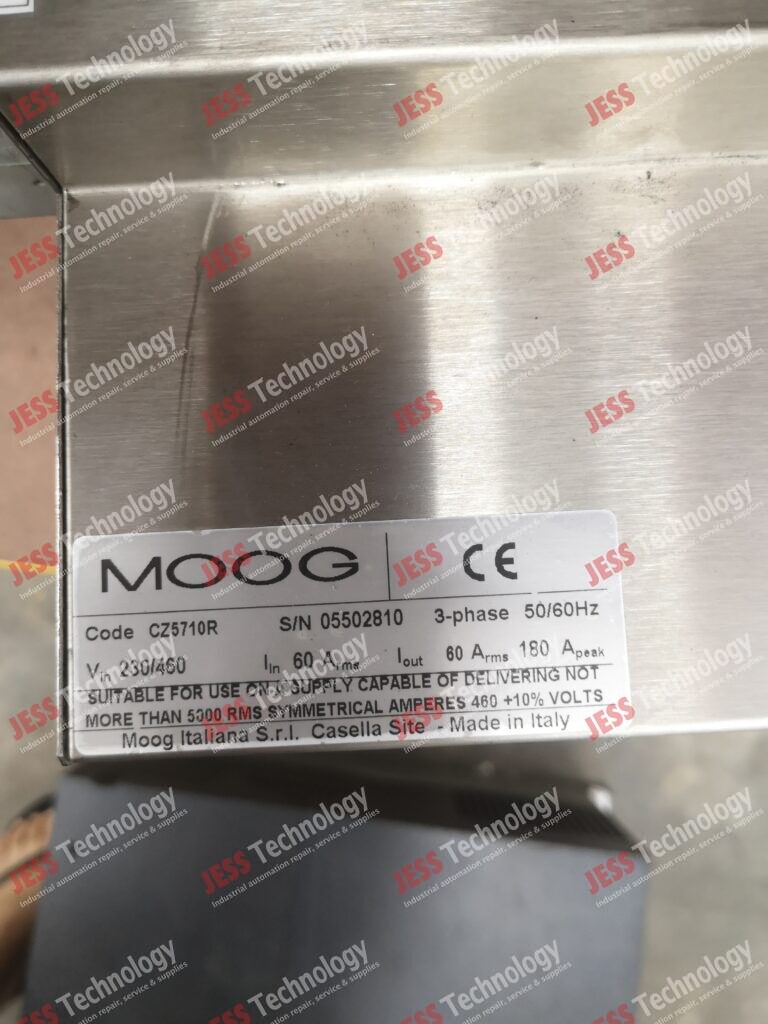 Image #4 of Repair MOOG CZ5710R MOOG servo drive 05502810 in Malaysia, Singapore, Thailand, Indonesia