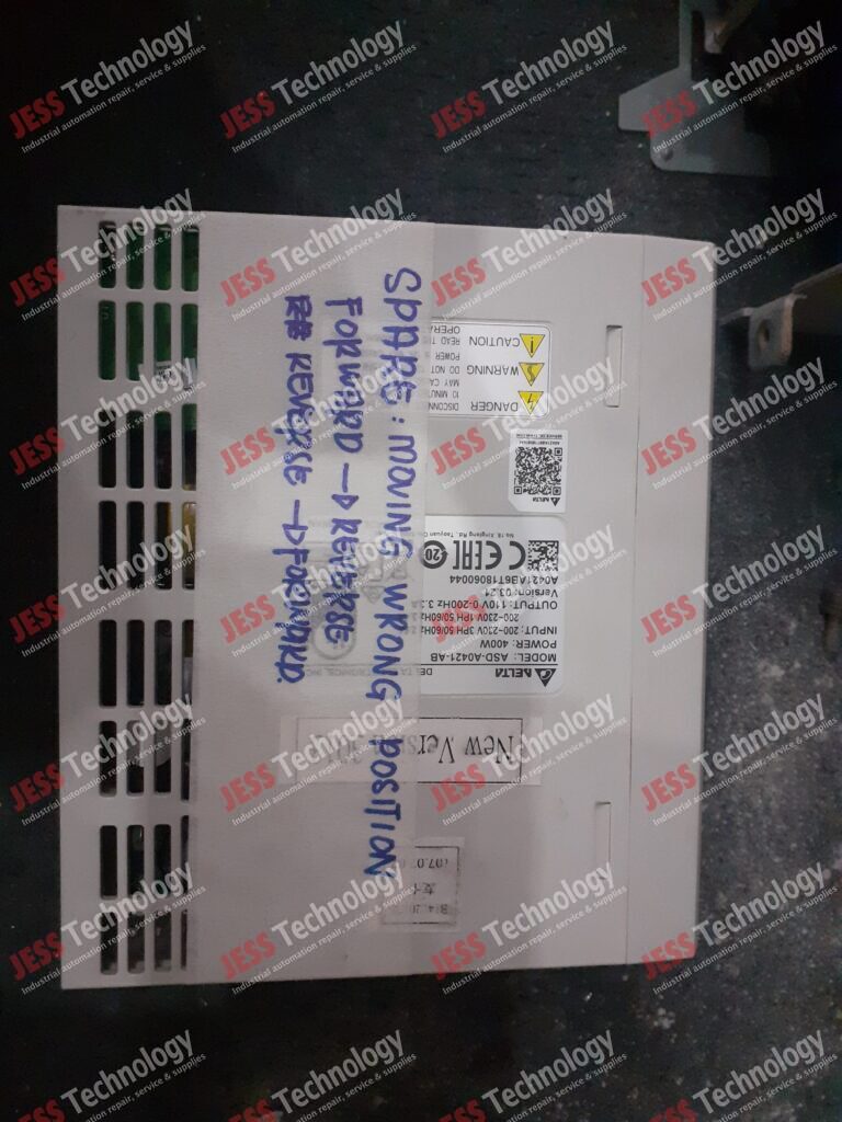 Image #3 of Repair DELTA ASD-A0421-AB Brand: Delta Ac Servo Drive Model: ASD-A0421-AB SN: A0421AB6T18060044 A0421AB6T18060044 in Malaysia, Singapore, Thailand, Indonesia