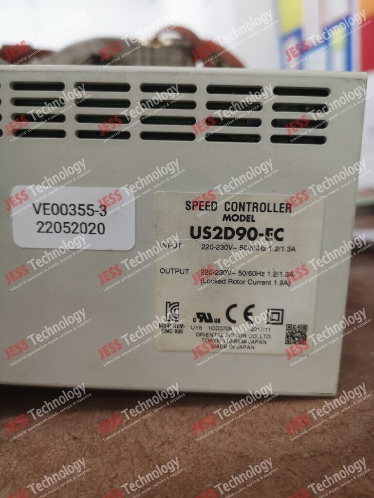 Image #3 of Repair ORIENTAL MOTOR US2D90-EC Speed controller UY5 1OD0705 in Malaysia, Singapore, Thailand, Indonesia