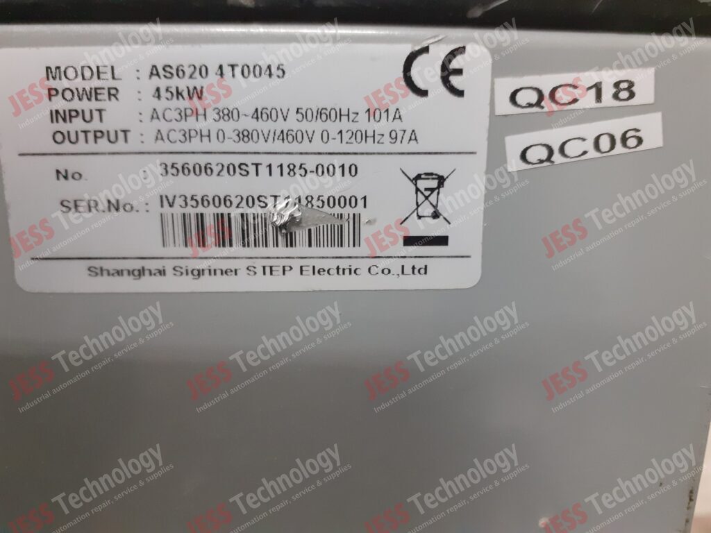 Image #3 of Repair ASTAR AS620 4T0045 Astart inverter IV3560620ST14850001 in Malaysia, Singapore, Thailand, Indonesia