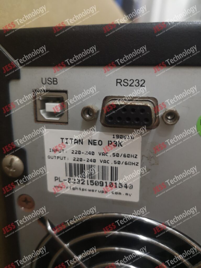 Image #3 of Repair RIGHT POWER TECHNOLOGY TITAN NEO P3K Ups PL-83321509101549 in Malaysia, Singapore, Thailand, Indonesia