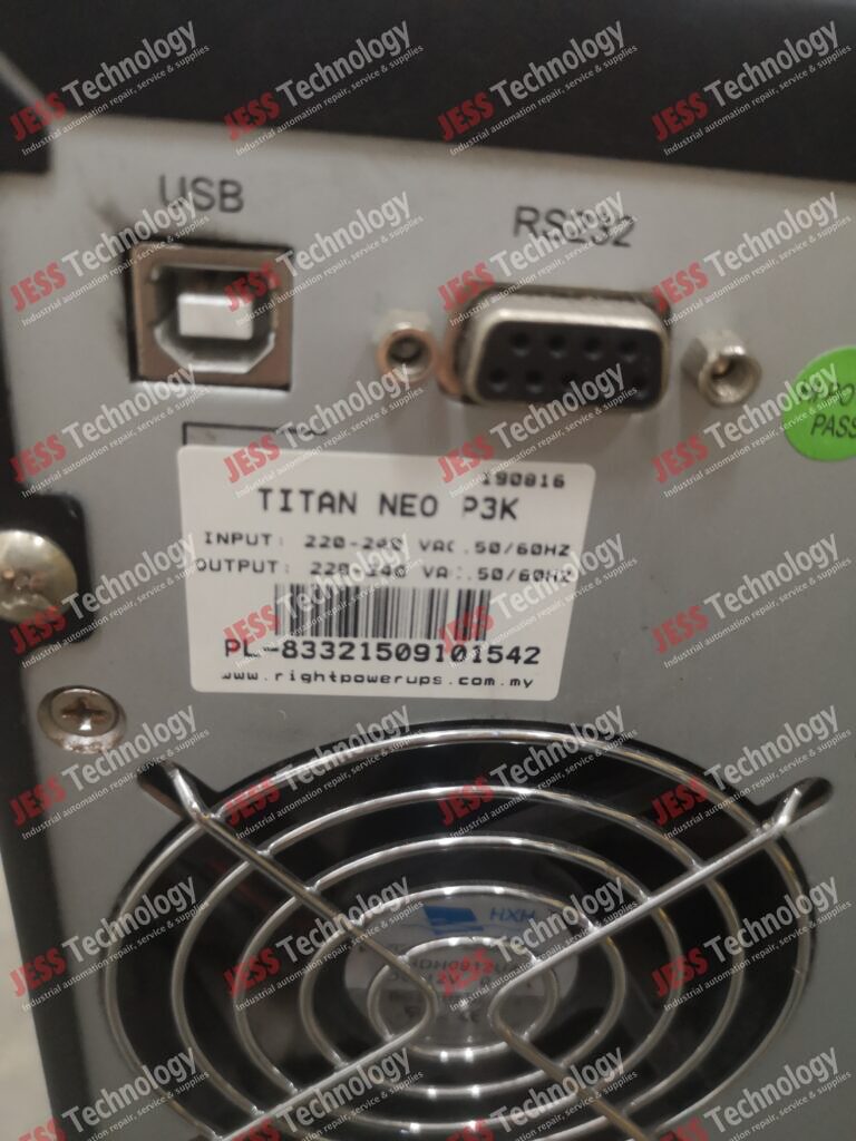 Image #3 of Repair RIGHT POWER TECHNOLOGY TITAN NEO P3K Ups 83321509101542 in Malaysia, Singapore, Thailand, Indonesia