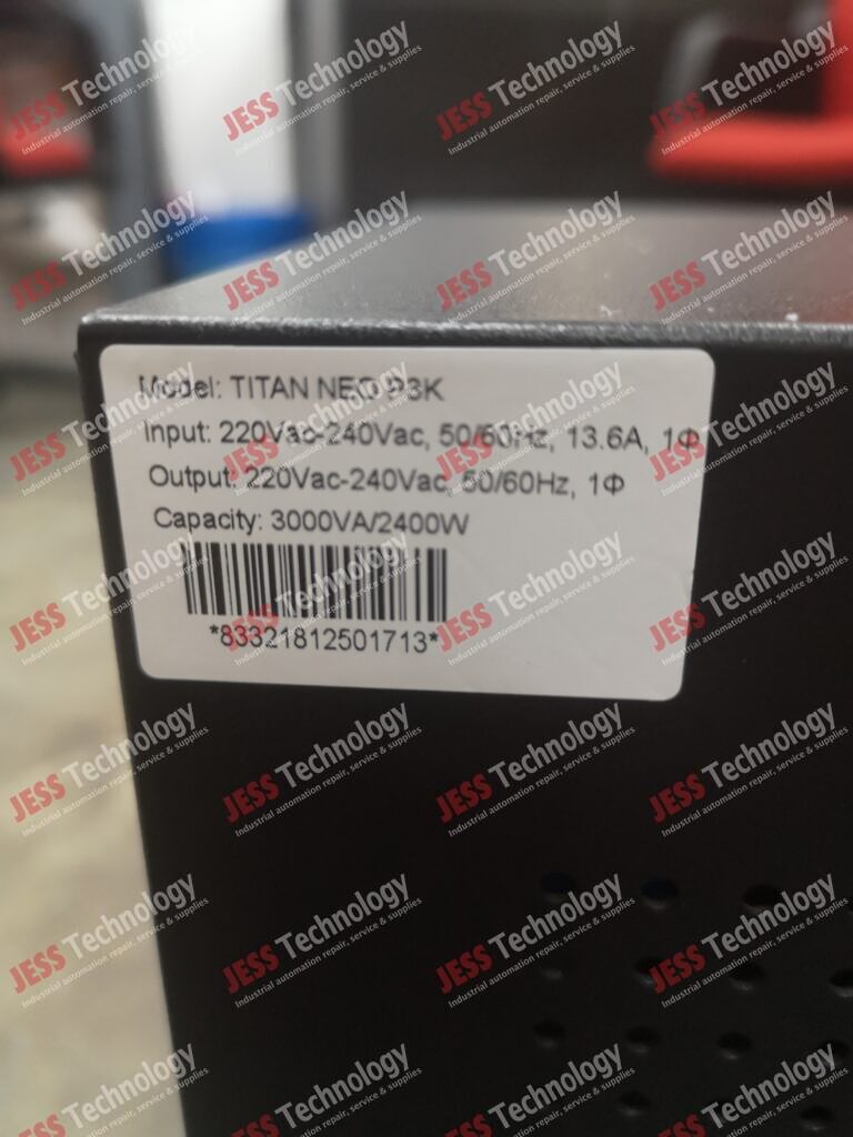 Image #4 of Repair RIGHT POWER TECHNOLOGY TITAN NEO P3K Ups 83321812501713 in Malaysia, Singapore, Thailand, Indonesia