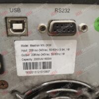 Repair KOSS MAXTRON MX-2KW Ups 83221312101060 in Malaysia, Singapore, Thailand, Indonesia