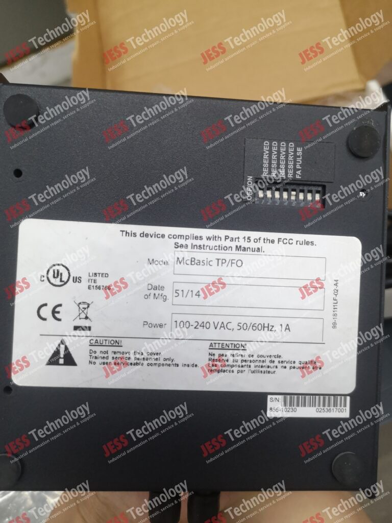 Image #3 of Repair B N B ELECTRONICS McBasic TP/FO McBasic Ethernet Media Converter 855-10230 in Malaysia, Singapore, Thailand, Indonesia