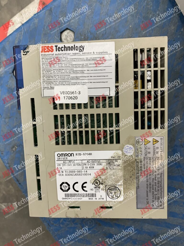 Image #3 of Repair OMRON R7D-AP04H omron servo D309ZJ058210014 in Malaysia, Singapore, Thailand, Indonesia