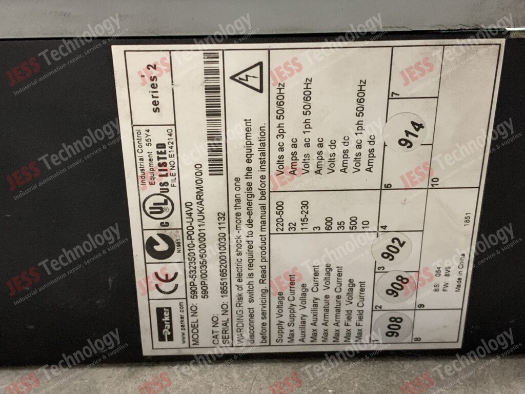 Image #4 of Repair PARKER 590P-53235010-P0O-U4V0 Parker Drive 185511652001100301132 in Malaysia, Singapore, Thailand, Indonesia