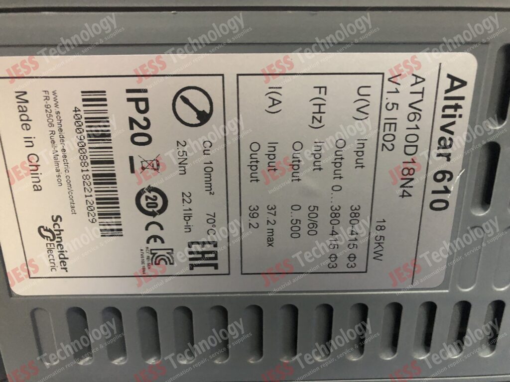 Image #4 of Repair SCHNEIDER ELECTRIC ATV610D18N4 SCHNEIDER INVERTER 400090088182212029 in Malaysia, Singapore, Thailand, Indonesia