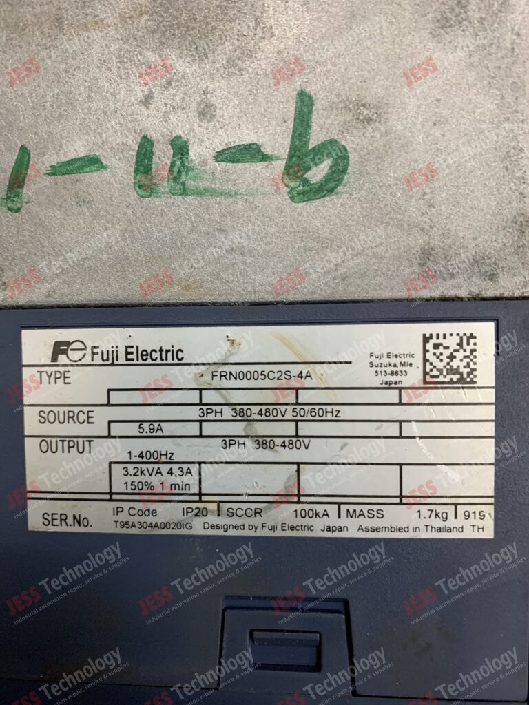 Image #3 of Repair FUJI FRN0005C2S-4A fuji inverter T95A304A0020IG in Malaysia, Singapore, Thailand, Indonesia