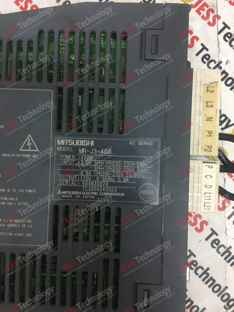 Image #3 of Repair MITSUBISHI MR-J3-40A MITSUBISHI AC SERVO V04N30024 in Malaysia, Singapore, Thailand, Indonesia
