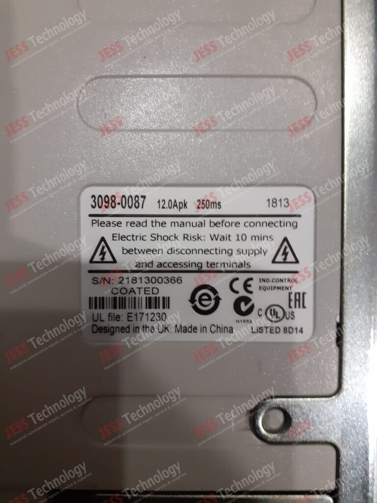 Image #3 of Repair CONTROL TECHNIQUE DST1403 Nidec Servo Drive Model: DST1403 Serial No: 2181300366 2181300366 in Malaysia, Singapore, Thailand, Indonesia