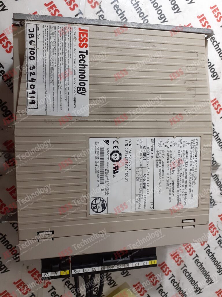 Image #3 of Repair YASKAWA SGDV-5R5A01A Yaskawa servopack Model: SGDV-5R5A01A S/n: D012ZD173810001 U/w: JB6700 D012ZD173810001 in Malaysia, Singapore, Thailand, Indonesia