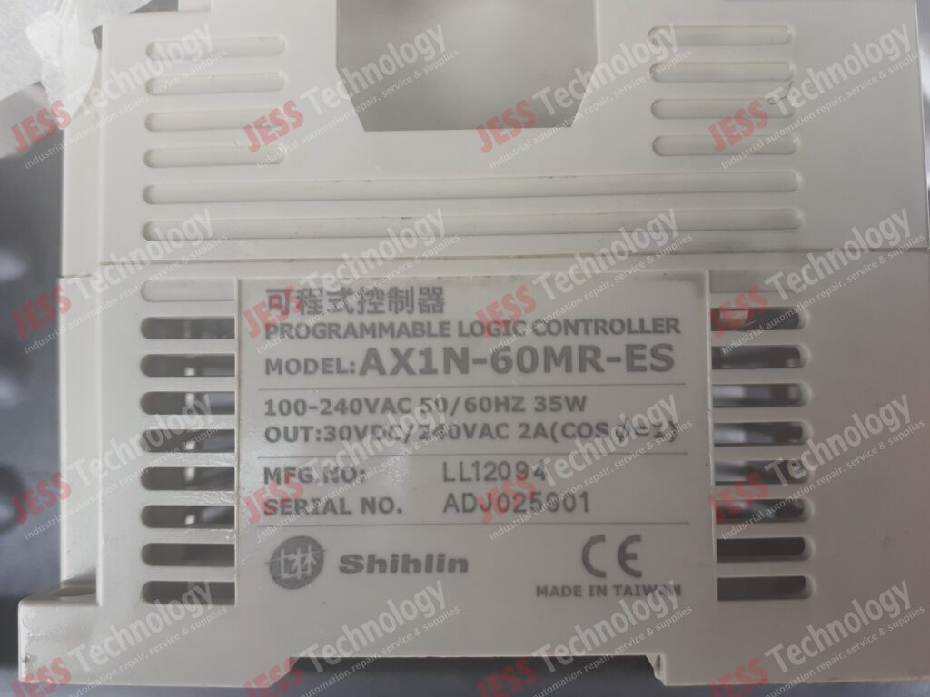 Image #4 of Repair SHIHLIN AX1N-60MR-ES Shihlin plc, model no: AX1N-60MR-ES, serial no: ADJ025901 ADJ025901 in Malaysia, Singapore, Thailand, Indonesia