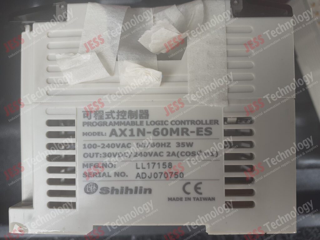 Image #4 of Repair SHIHLIN AX1N-60MR-ES Shihlin plc under warranty JA9107, model no: AX1N-60MR-ES, serial no: ADJ070750 ADJ070750 in Malaysia, Singapore, Thailand, Indonesia