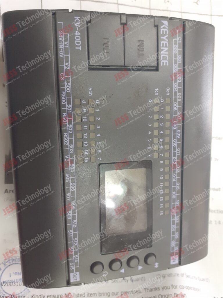 Image #4 of Repair KEYENCE KV-40DT Keyence plc, model no: kv-40dt, serial no: #2718639 #2718639 in Malaysia, Singapore, Thailand, Indonesia