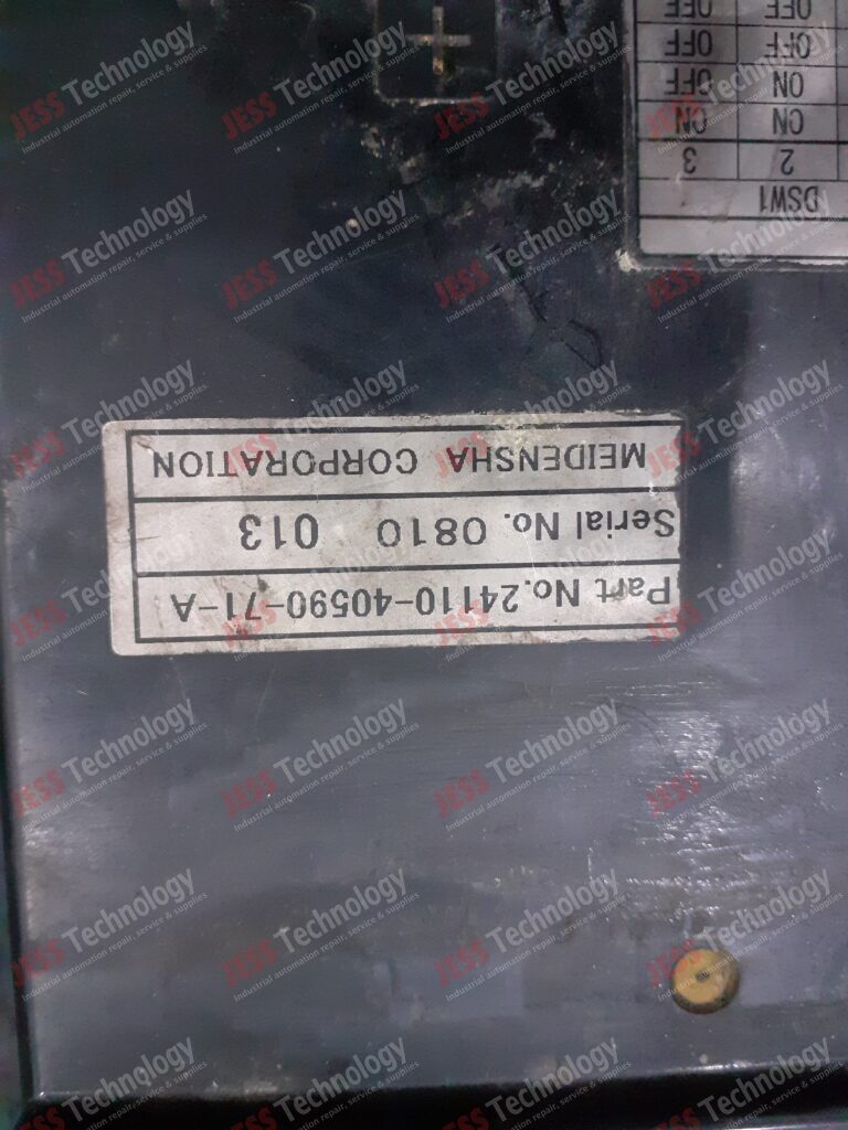 Image #3 of Repair - 24110-40590-71-A Brand: Meidensha Corporation Controller Model: 24110-40590-71-A S/N: 0810-013 0810-013 in Malaysia, Singapore, Thailand, Indonesia
