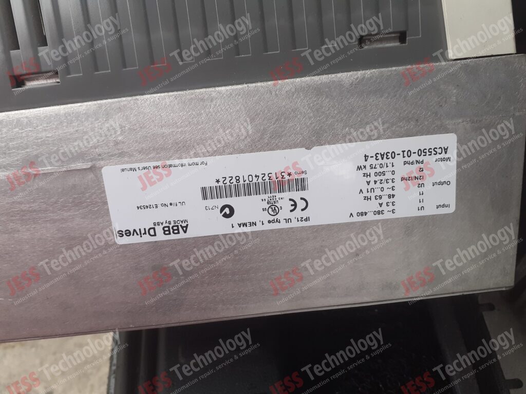 Image #3 of Repair ABB ACS550-01-03A3-1 ABB inverter, model no: acs550-01-03a3-1, serial no: 3132401822 3132401822 in Malaysia, Singapore, Thailand, Indonesia