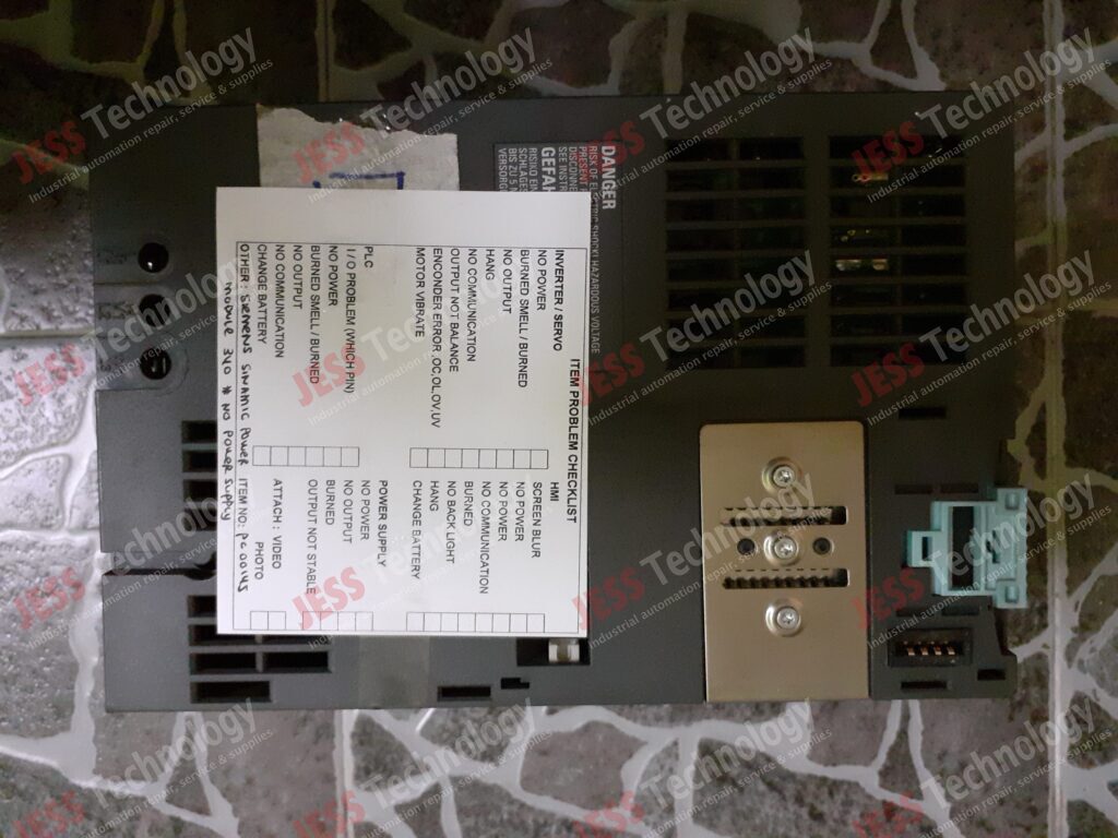 Image #4 of Repair SIEMENS 6SL3210-1SE21-0UA0 SIEMENS SINAMIC POWER MODULE 340 MODEL : 6SL3210-1SE21-0UA0 SERIAL : XABN30-000181 XABN30-000181 in Malaysia, Singapore, Thailand, Indonesia