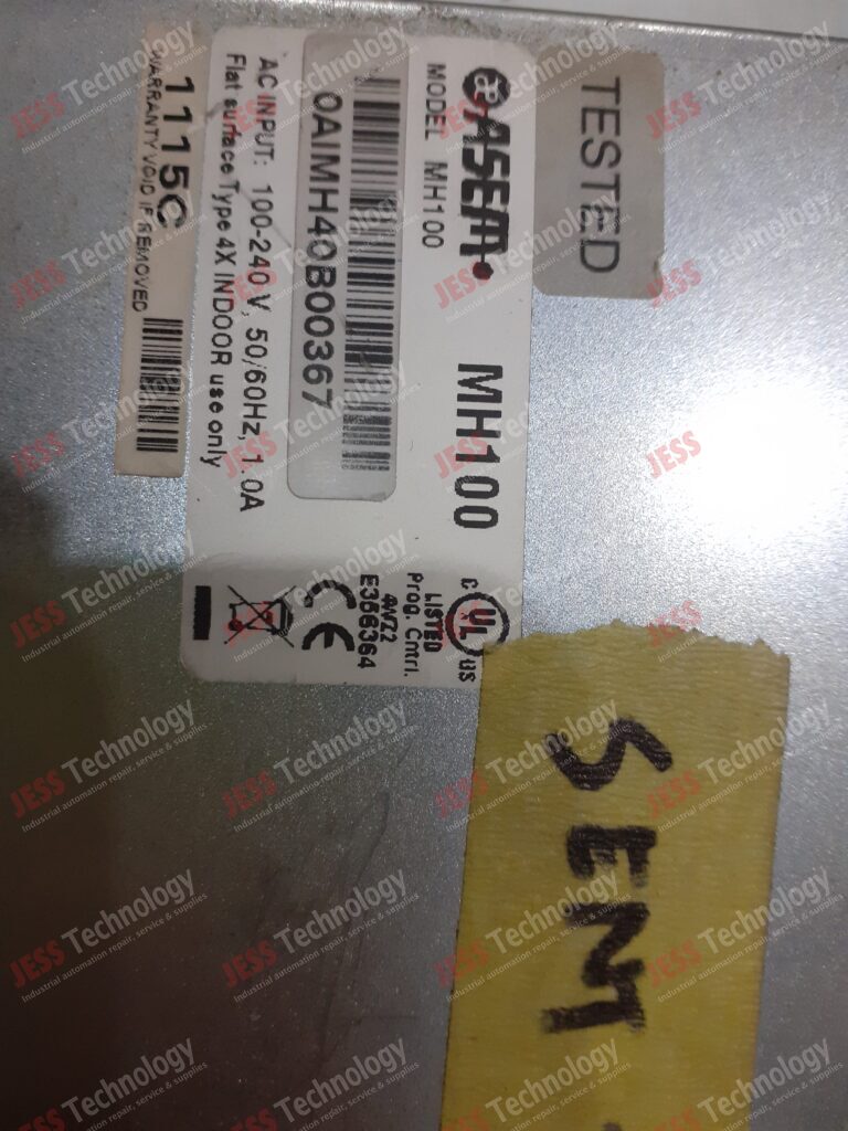 Image #4 of Repair ASEM MH100 Asem Touch panel, model no: mh100, serial no: oaimh40B00367 OAIMH40B00367 in Malaysia, Singapore, Thailand, Indonesia